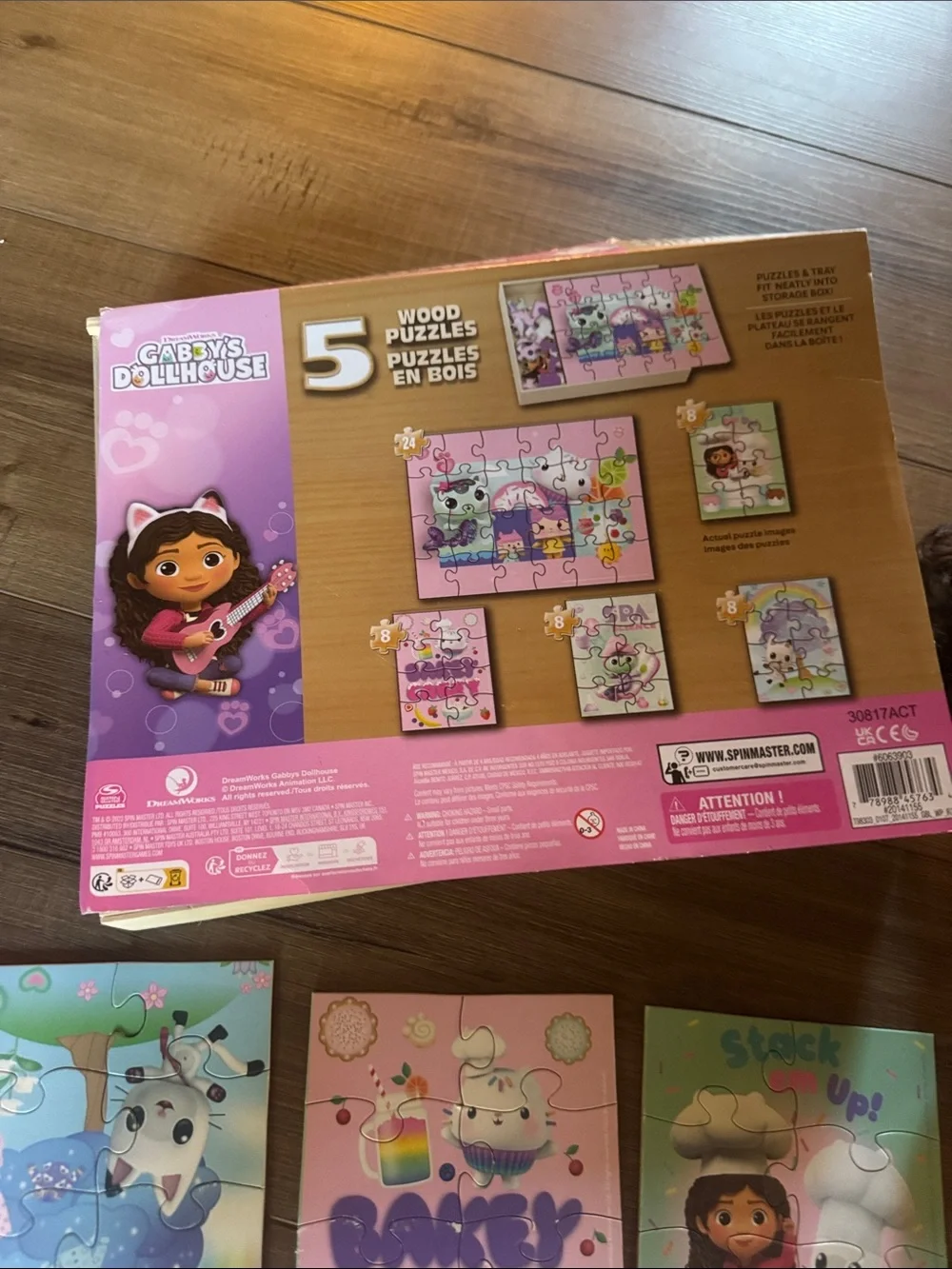 Gabby’s Dollhouse Puzzle Set and Doll